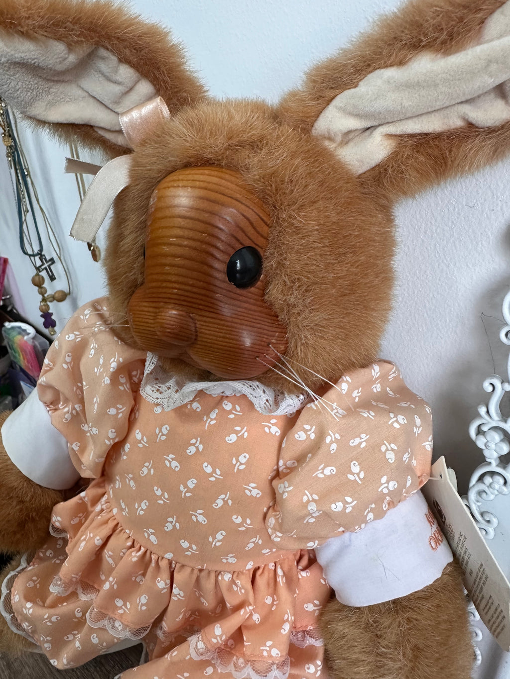 Coneja marca Raikes vestido mamey