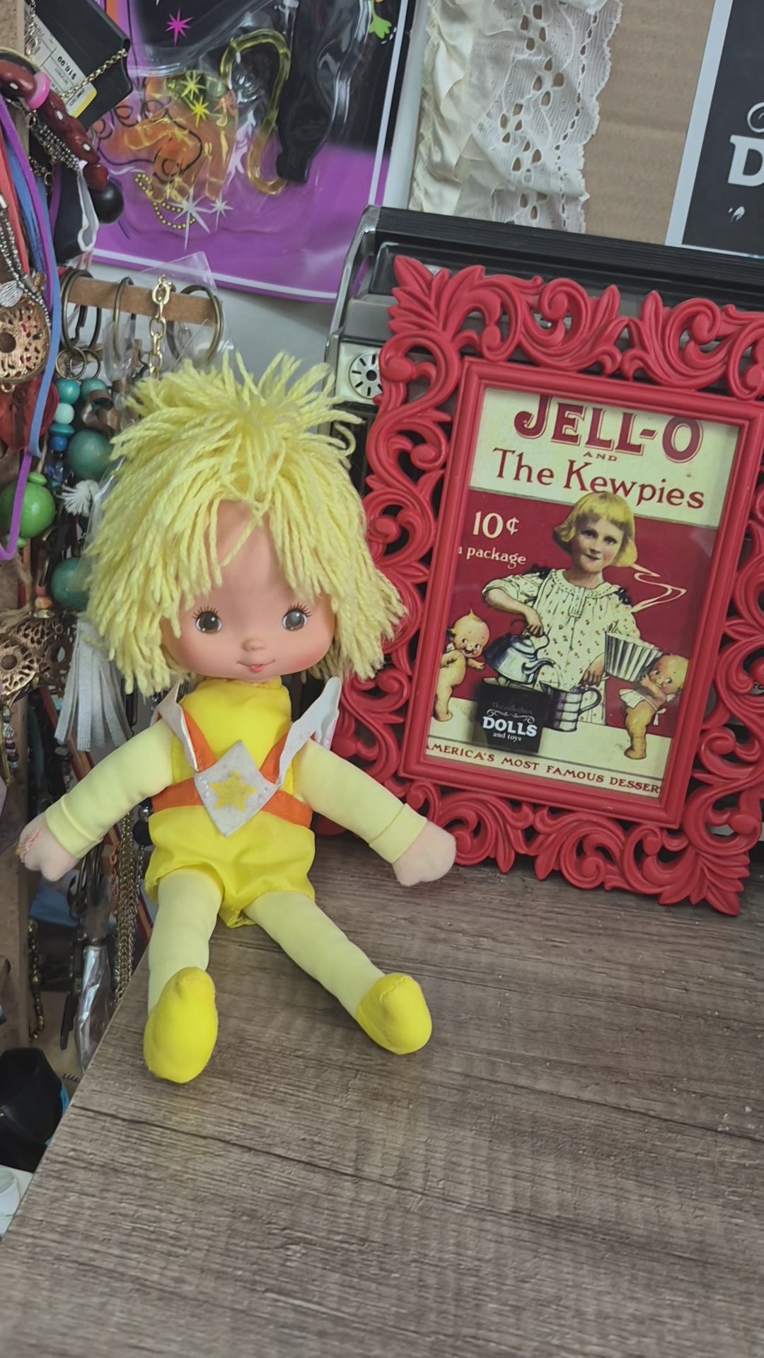 Rainbow brite yellow