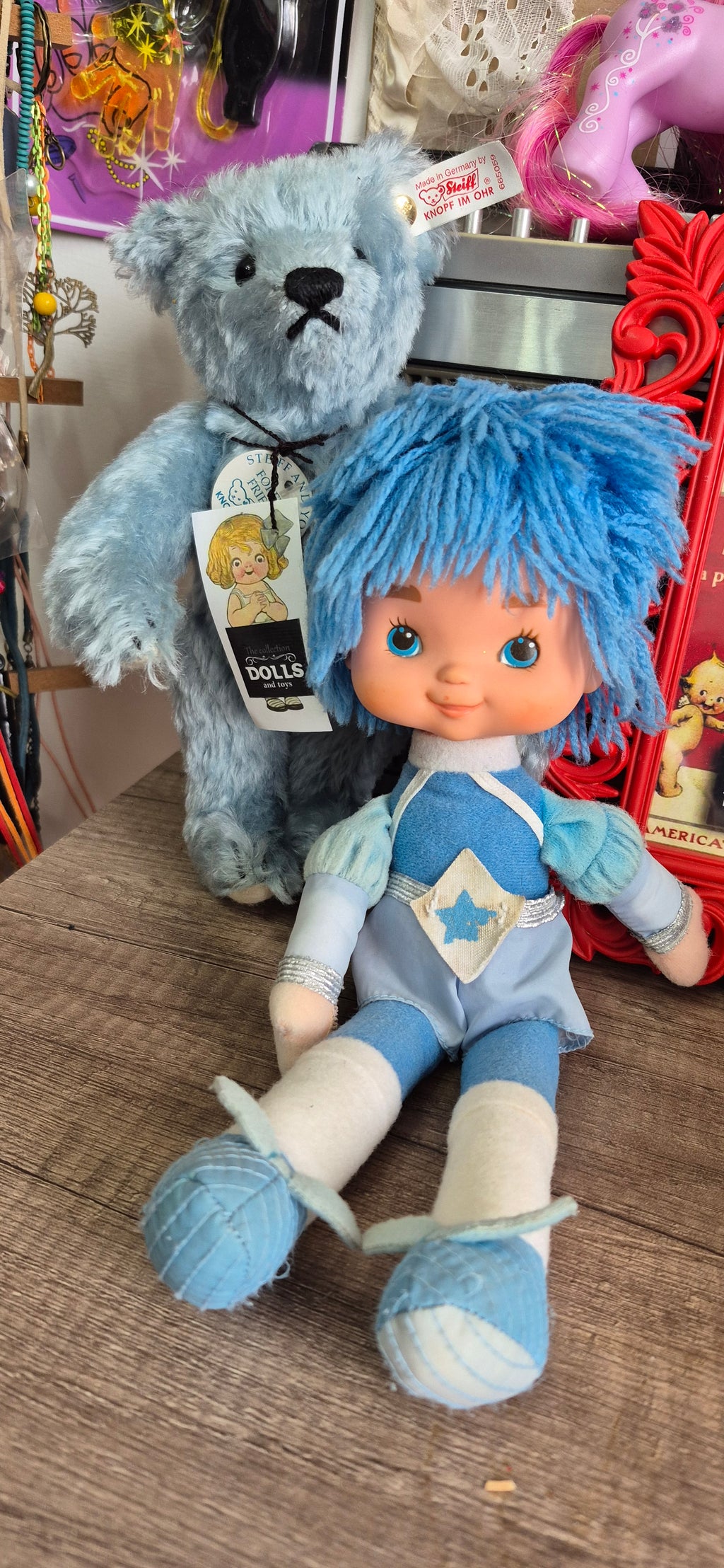 Muñeco blue de rainbow brite, año 1983, Hallmark
