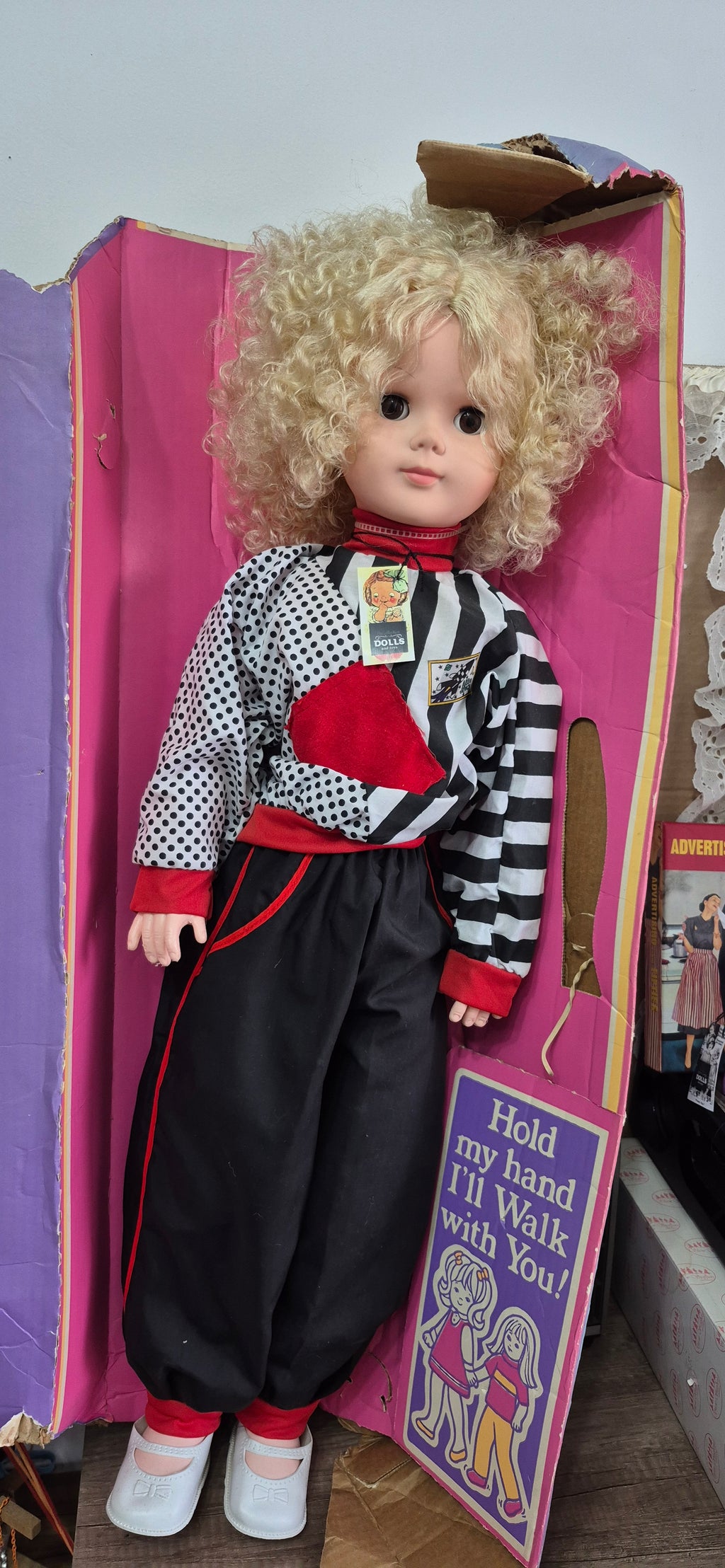 Muñeca caminadora uneeda 1978