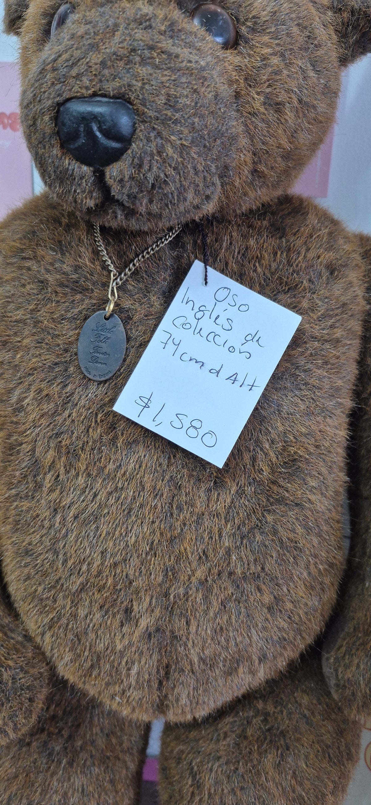 Oso inglés grande de colección