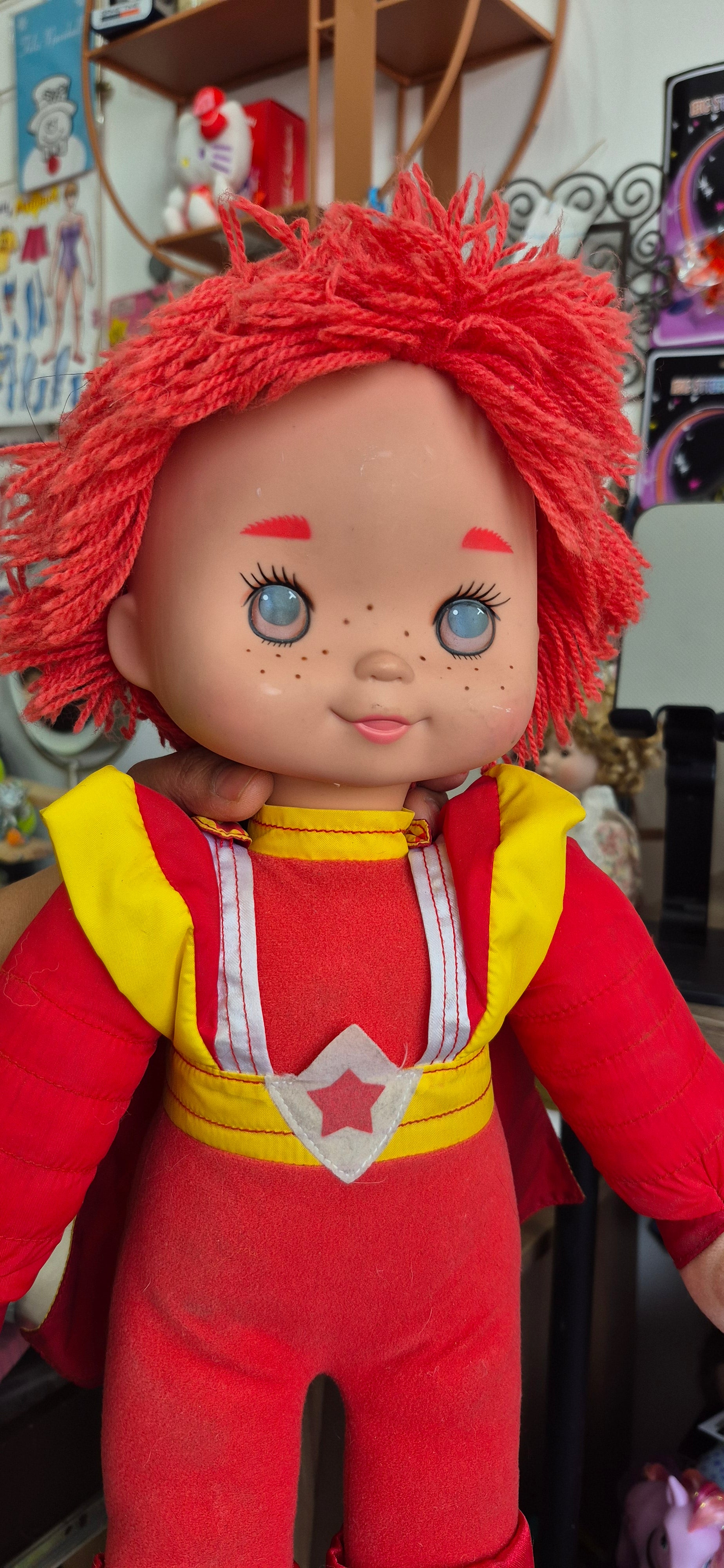 Muñeco red de rainbow brite hallmark 47 cm de alt
