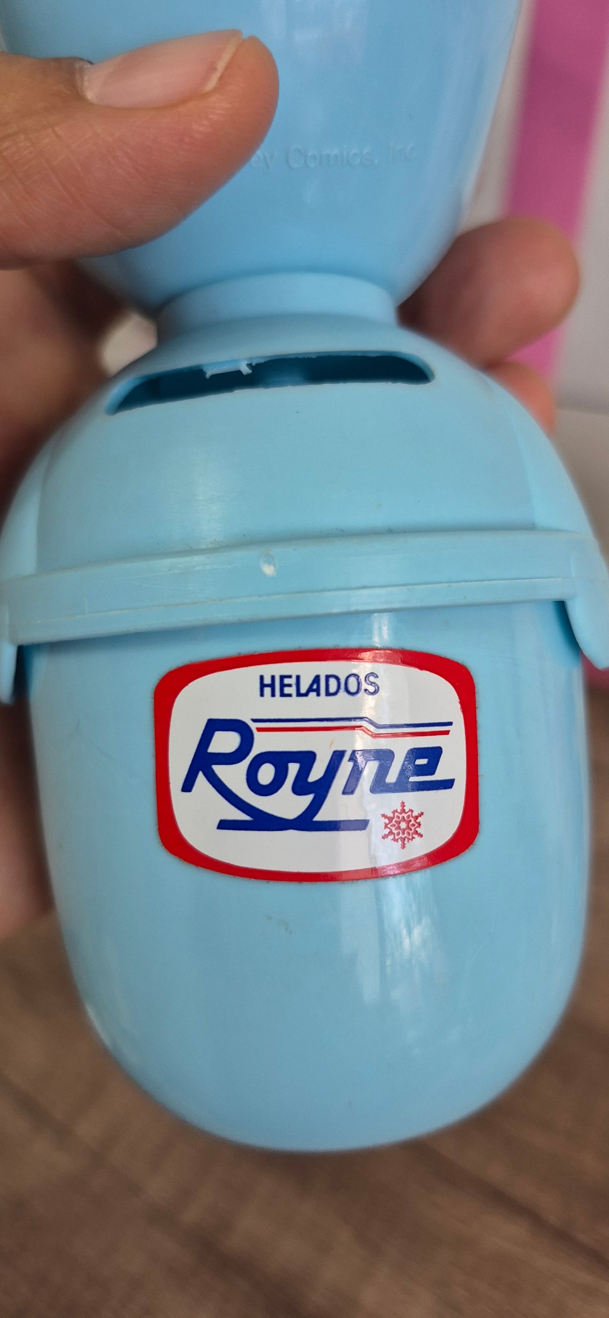Alcancía gasparin helados royne