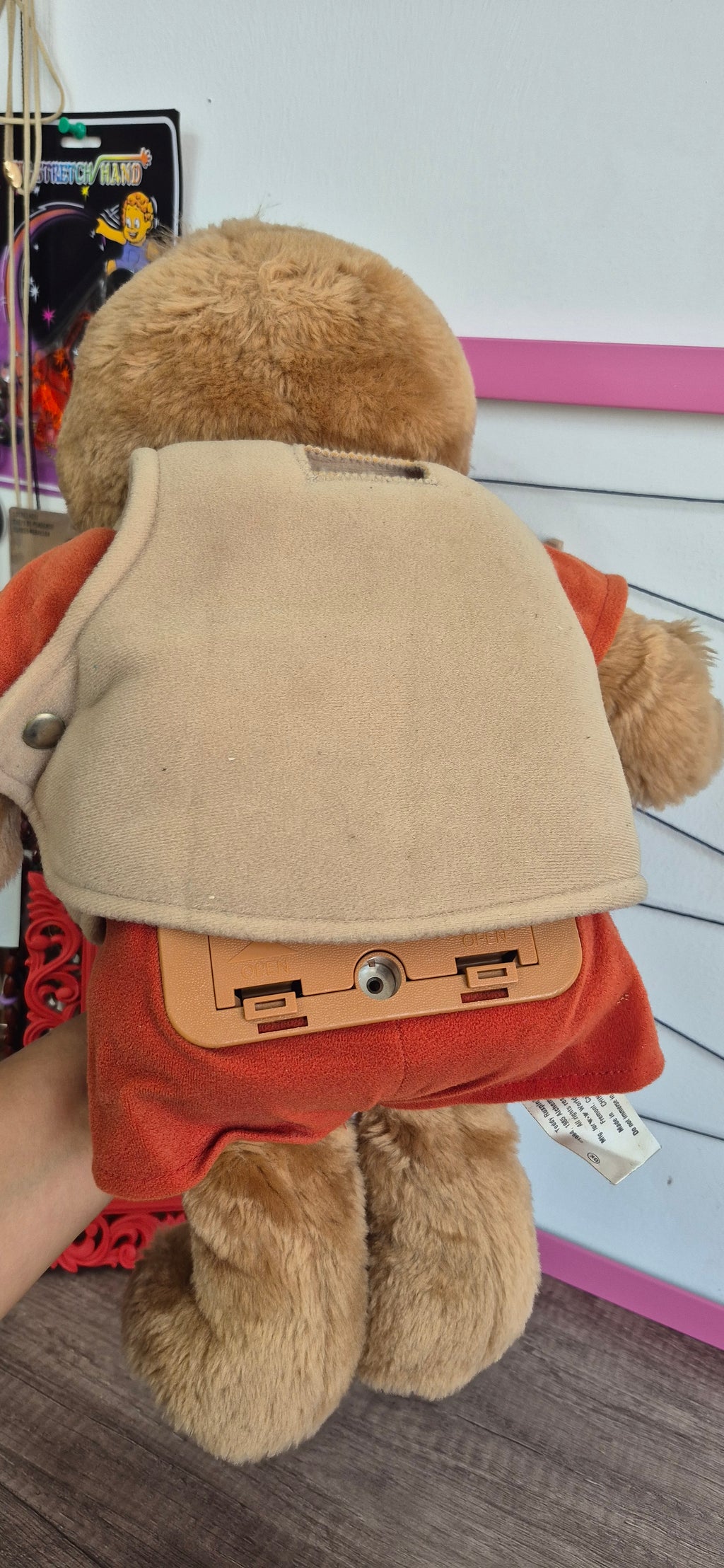 Oso teddy ruxpin 1985 no funciona, trae casete