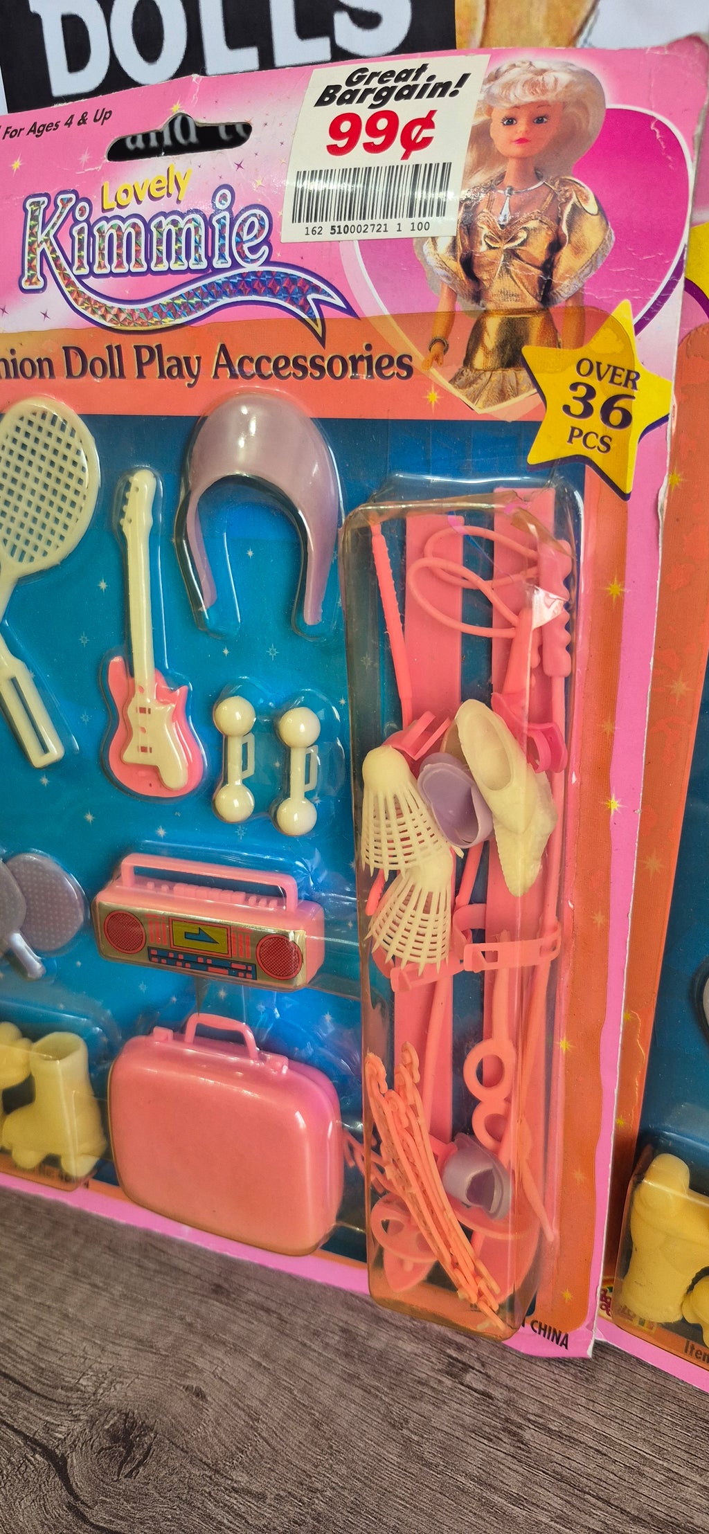 Set de accesorios tipo barbie