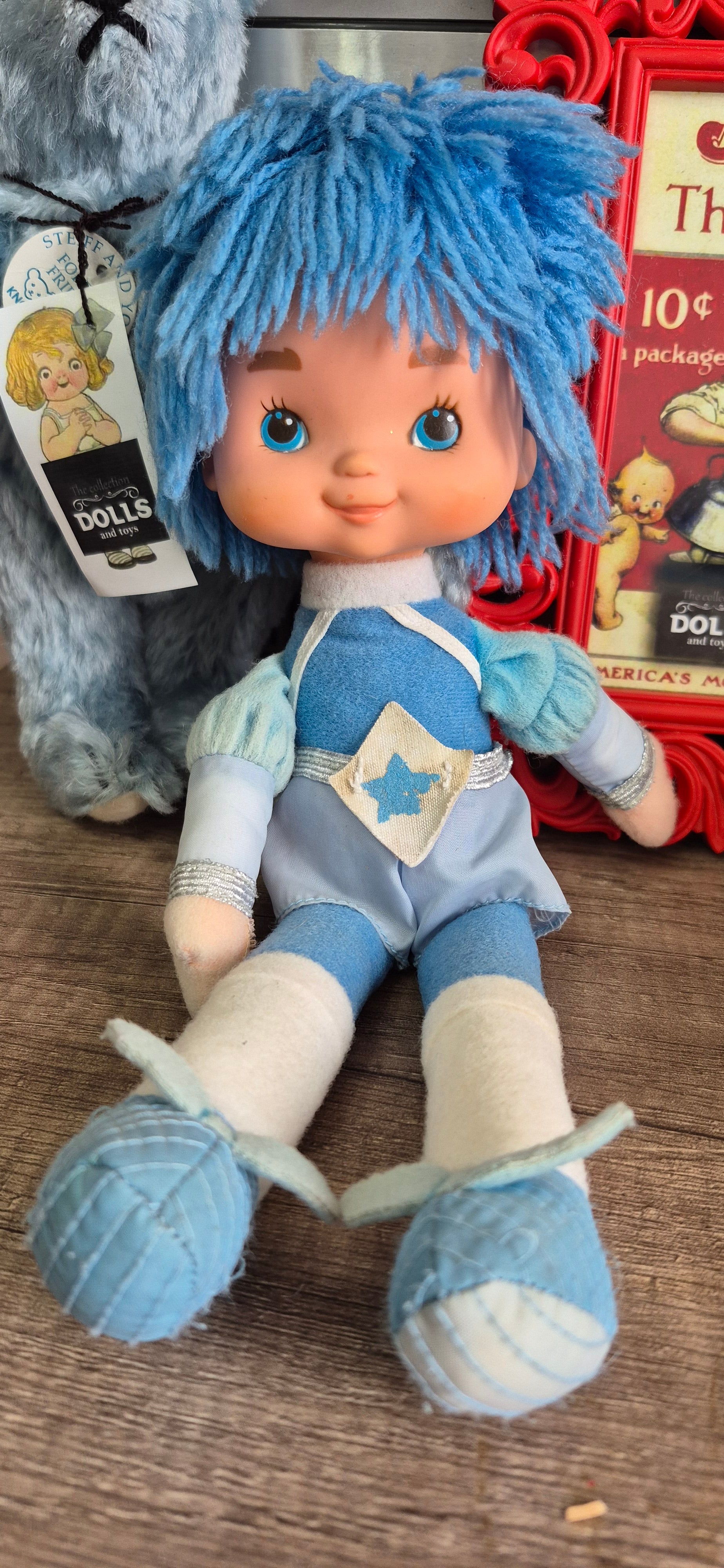 Muñeco blue de rainbow brite, año 1983, Hallmark