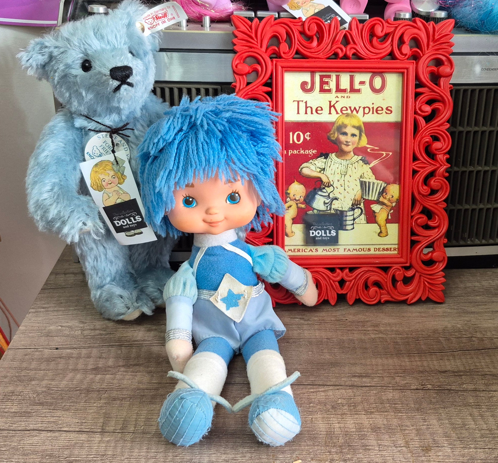 Muñeco blue de rainbow brite, año 1983, Hallmark