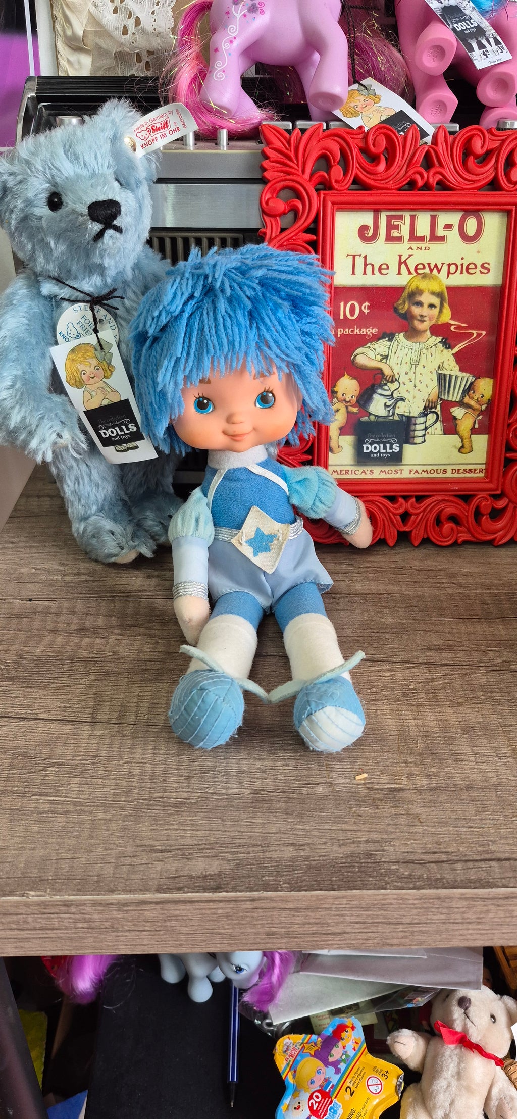 Muñeco blue de rainbow brite, año 1983, Hallmark