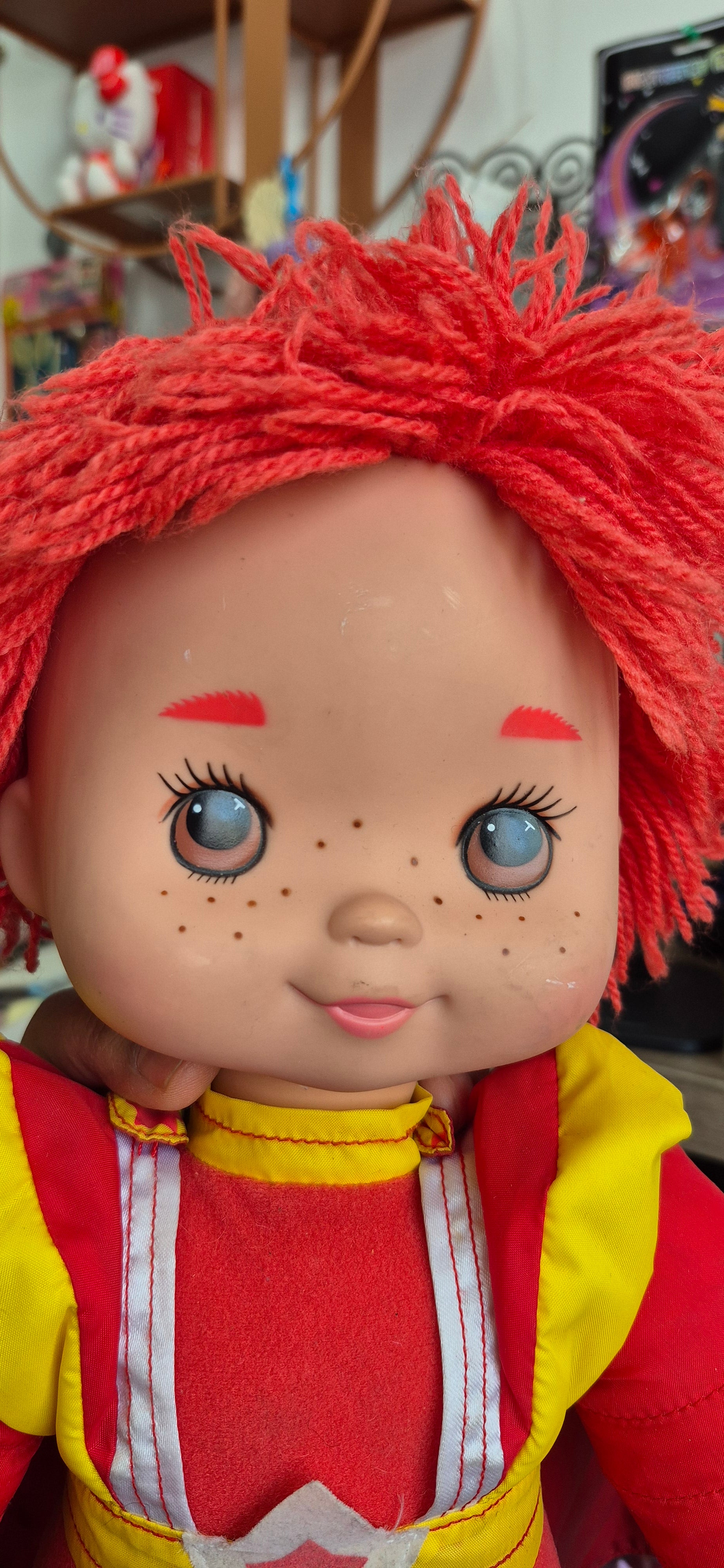 Muñeco red de rainbow brite hallmark 47 cm de alt
