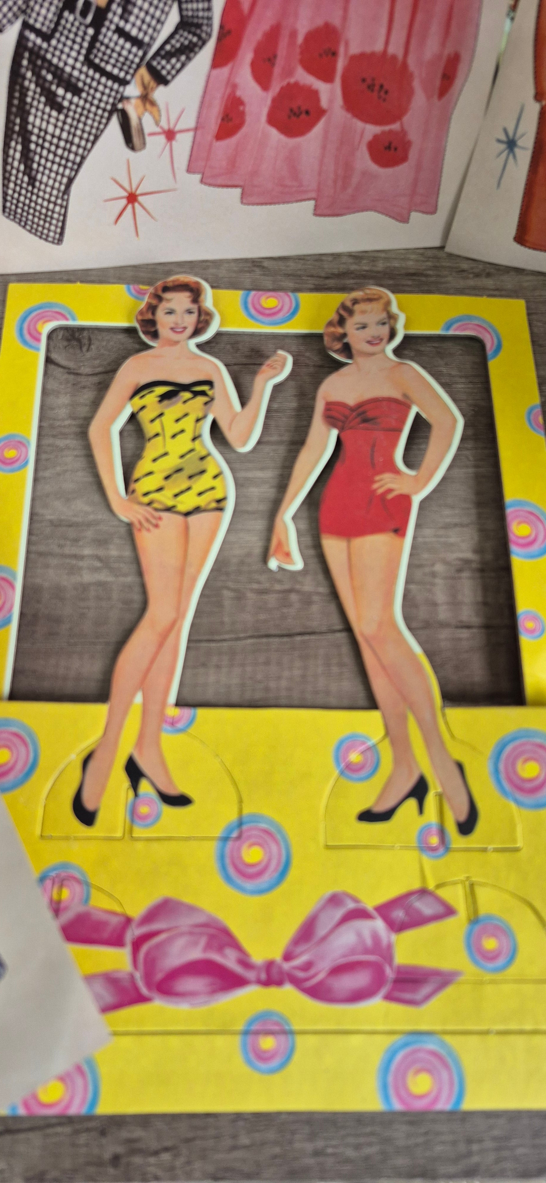 Muñecas para recortar de colección
