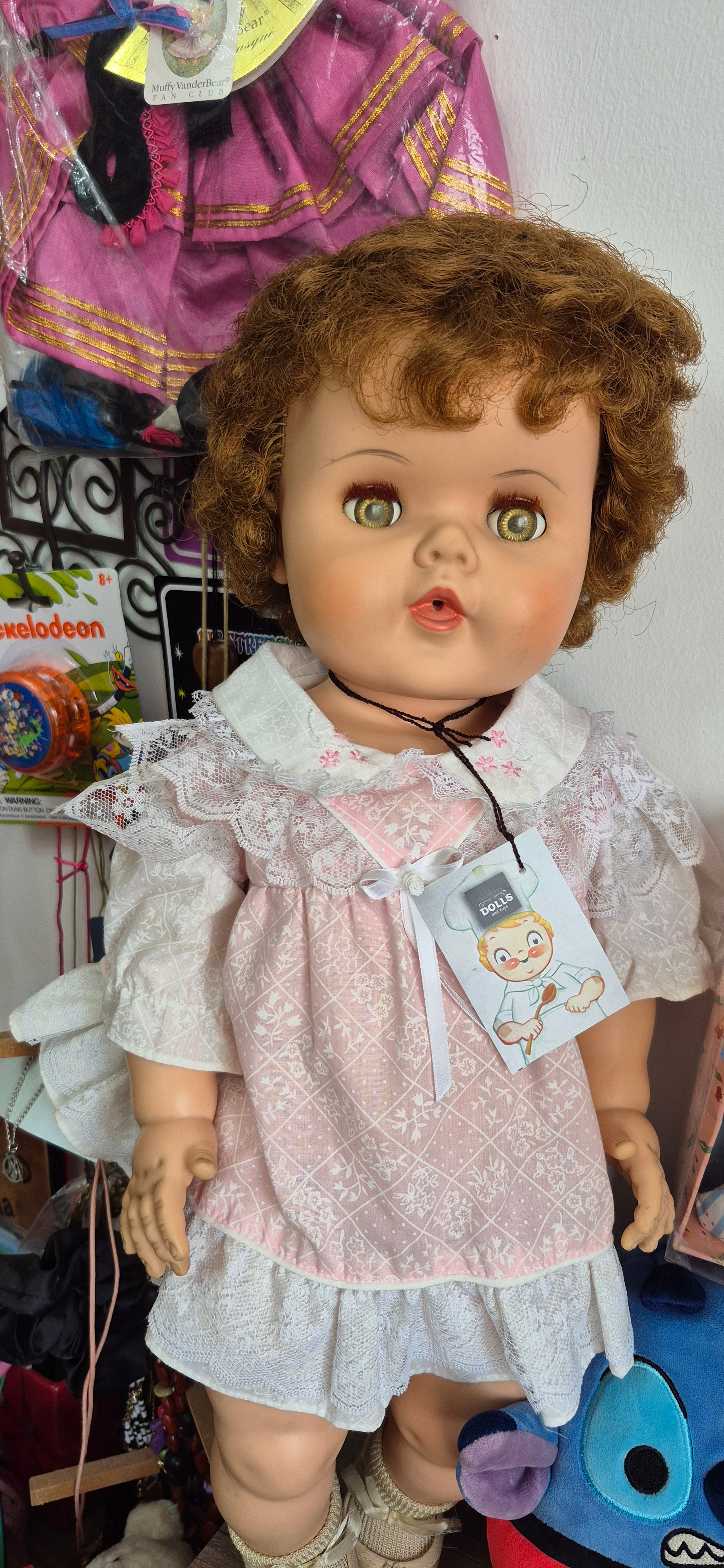 Muñeca de 1950 Amer Char flirty eyes