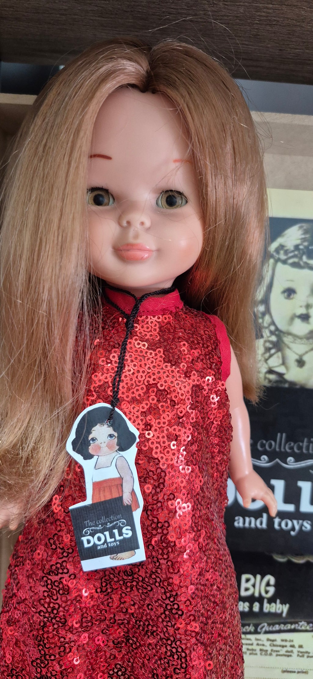 Muñeca española Nancy ojos de margarita vintage