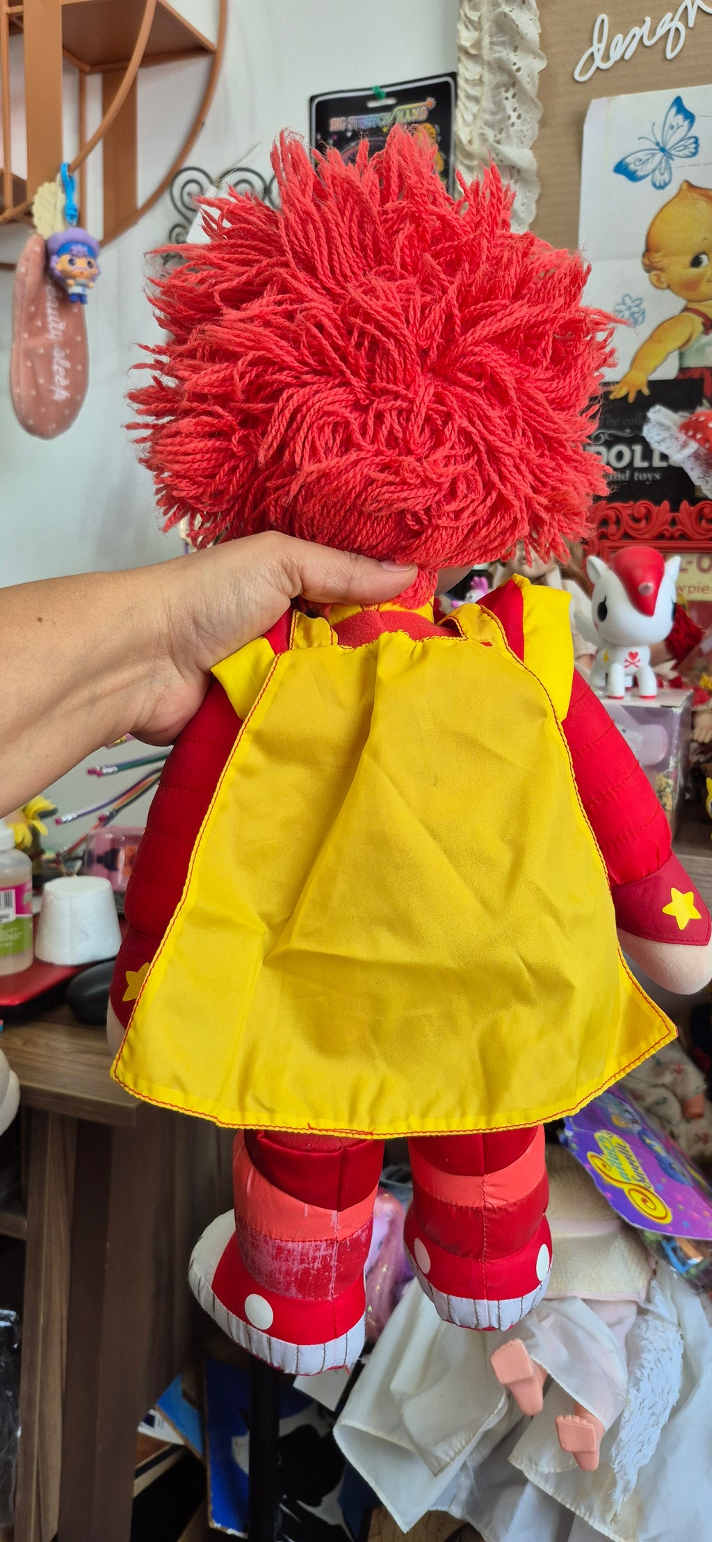 Muñeco red de rainbow brite hallmark 47 cm de alt