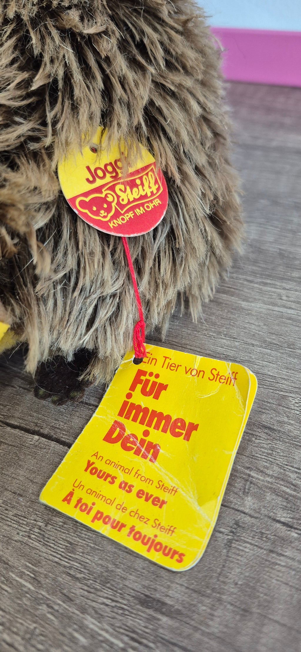 Muñeco erizo steiff de colección