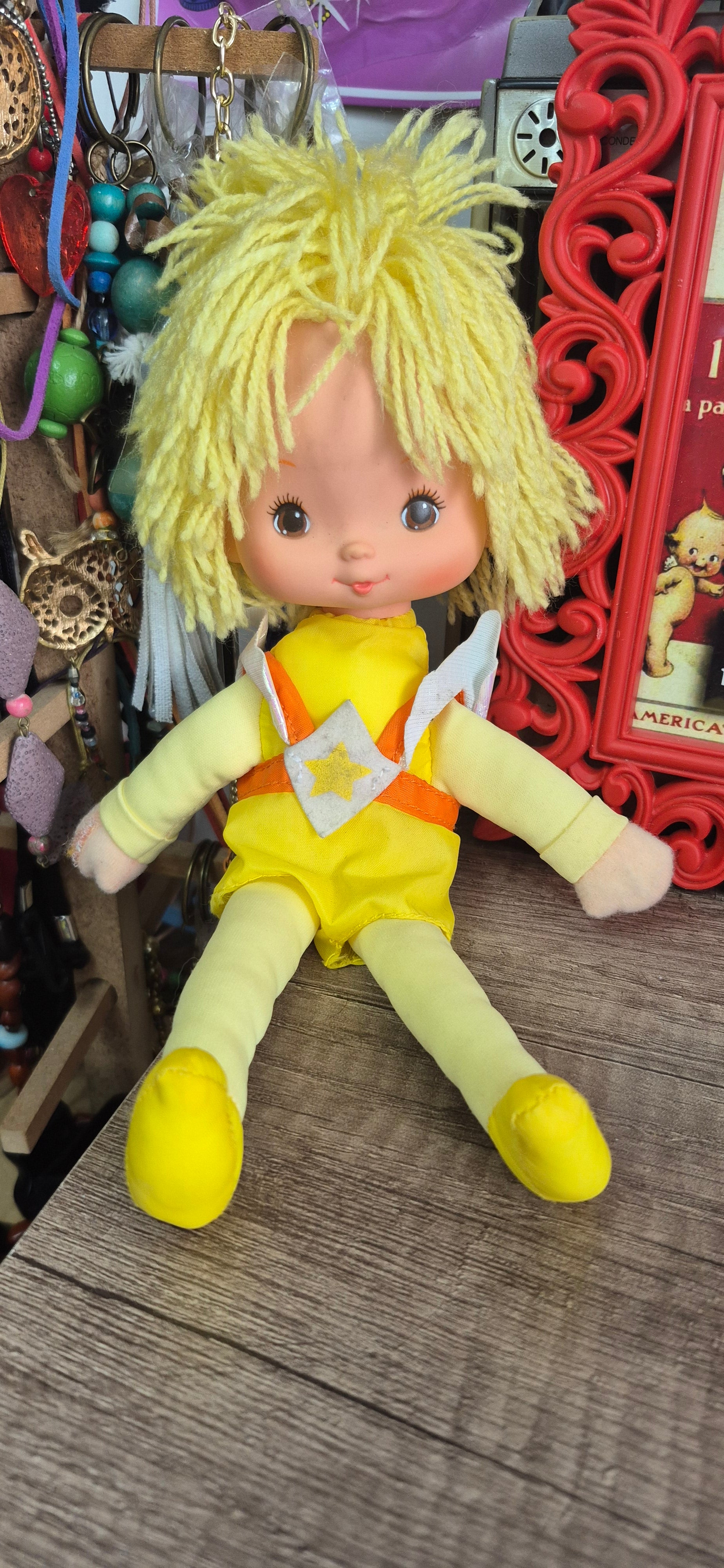 Rainbow brite yellow