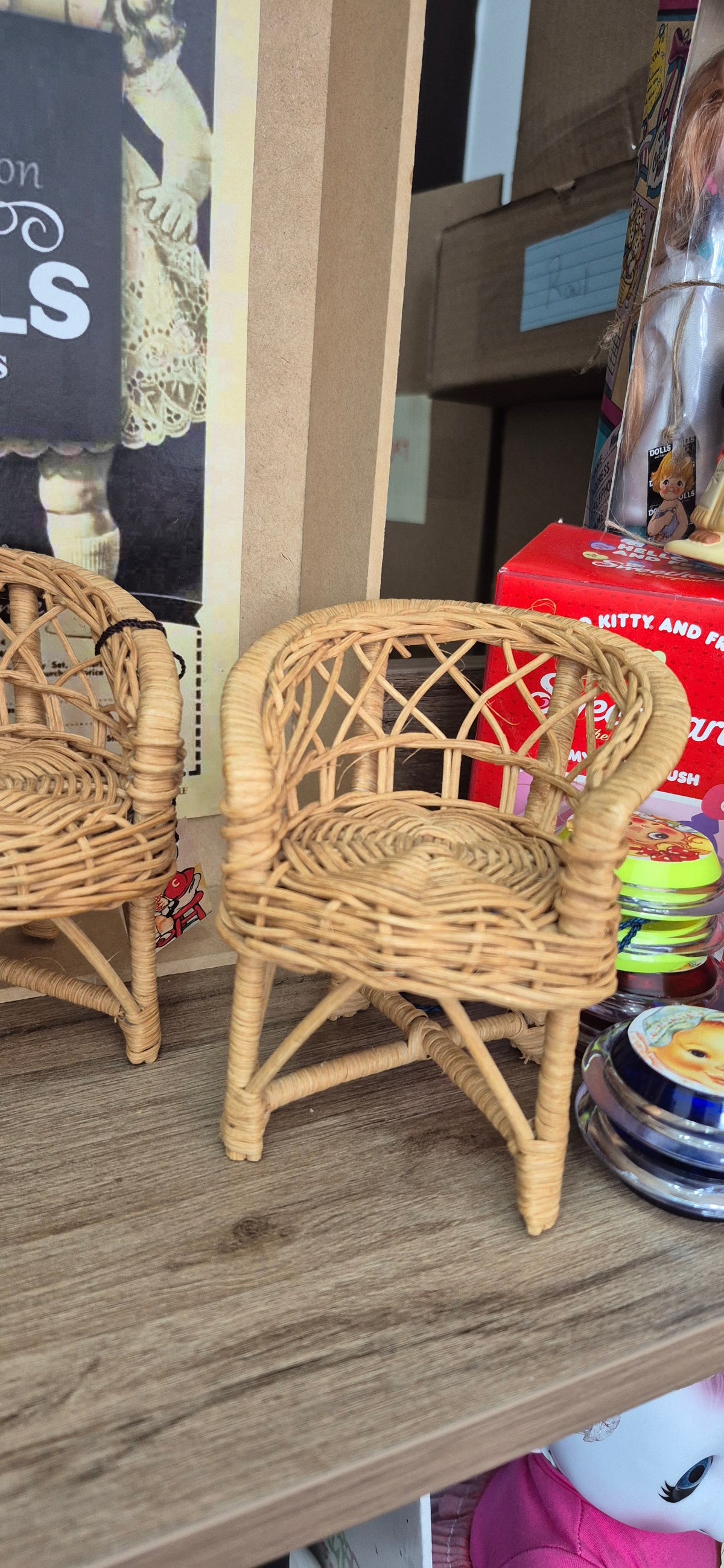 Set de 3 pzas de muebles para muñeca