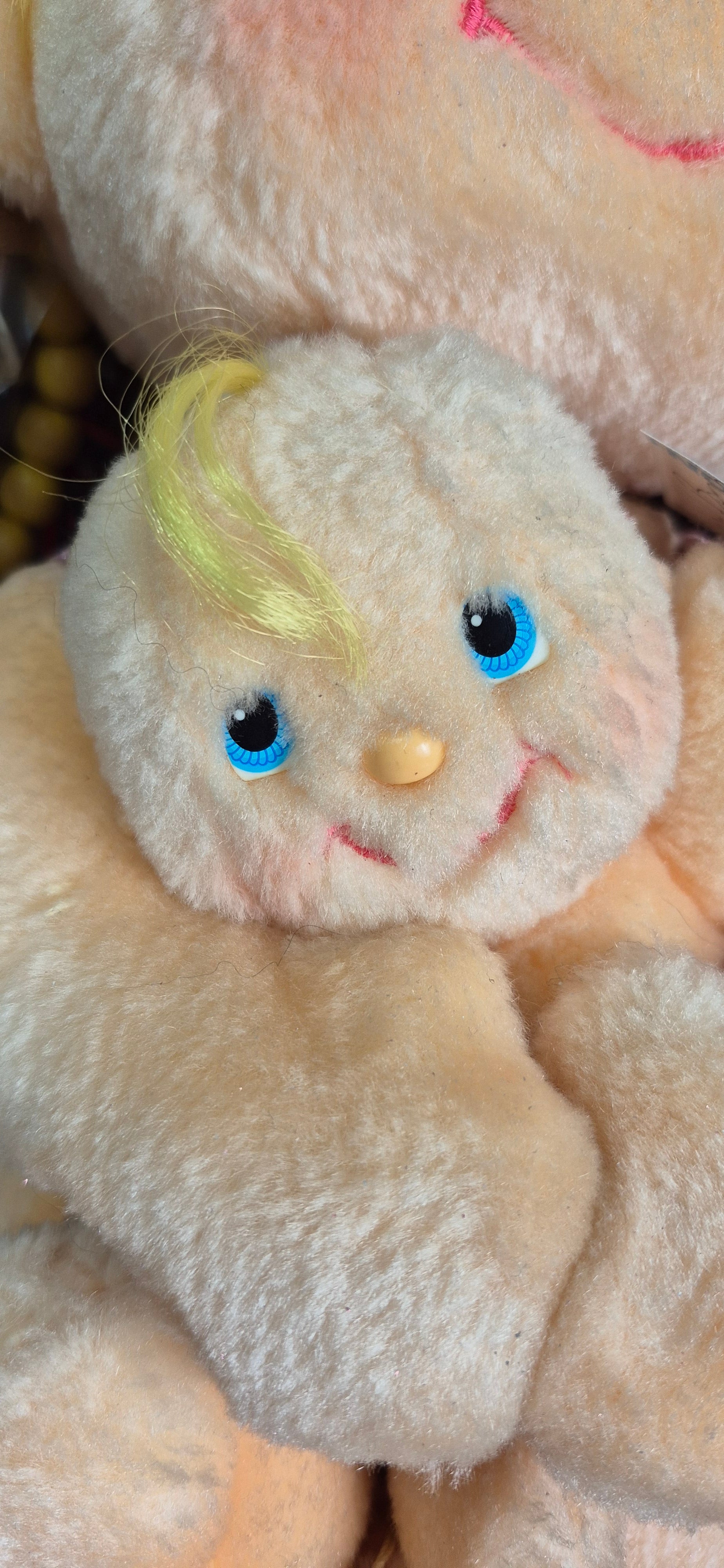 Muñeca hugga bunch con bebe, año 1986, kenner