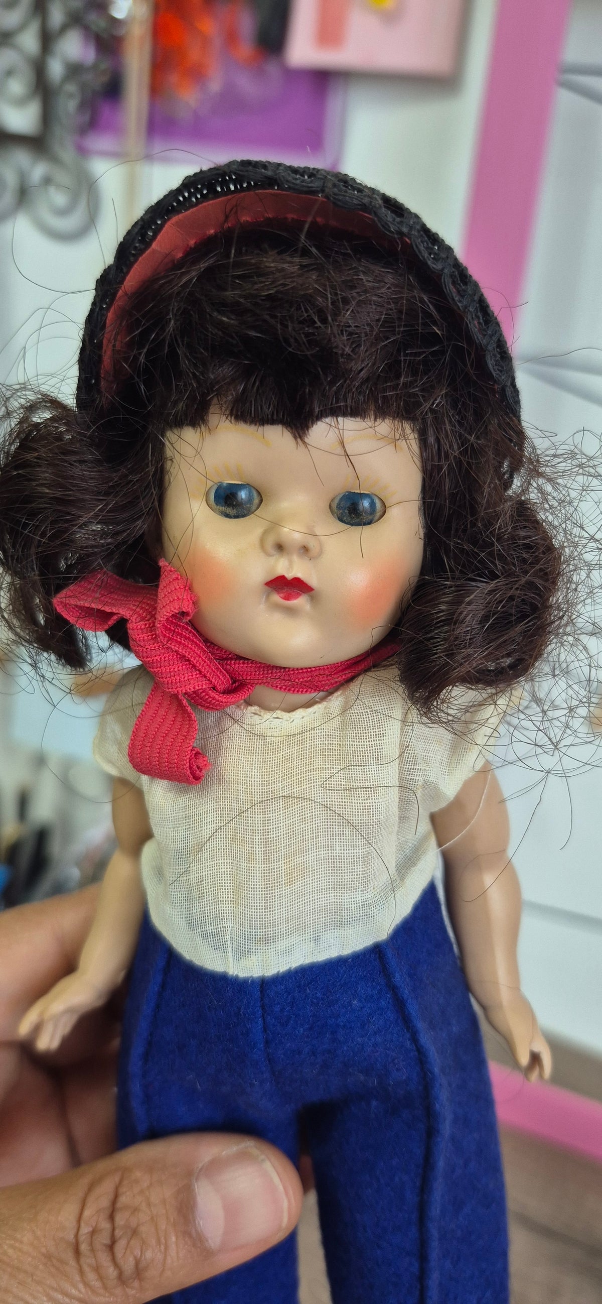 Muñeca ginny vogue año 1950