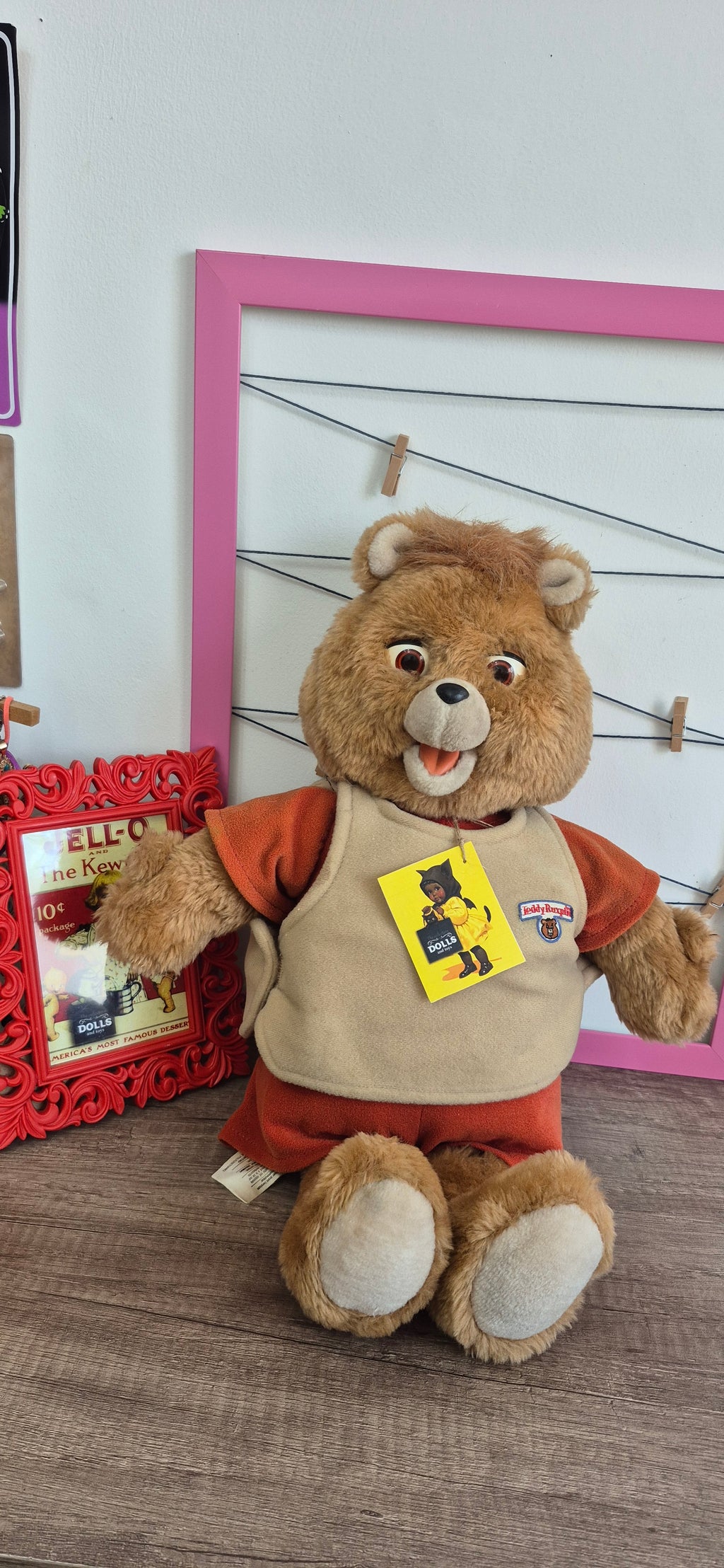 Oso teddy ruxpin 1985 no funciona, trae casete