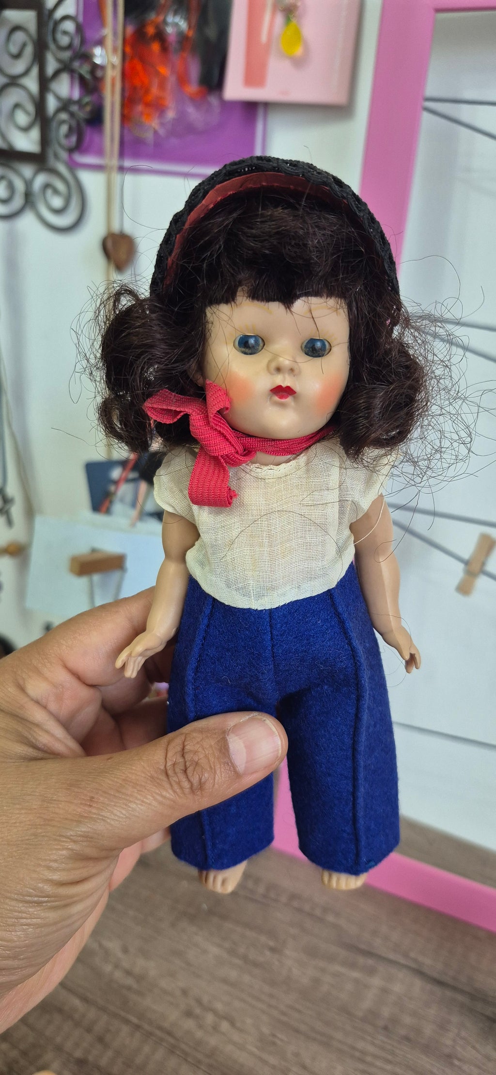Muñeca ginny vogue año 1950